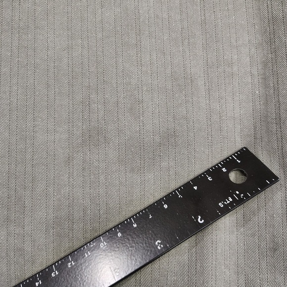 Vtg Mens Caffeine‎ Rave Blazer Jacket Y2K Sz L Military Punk Goth Herringbone - Picture 9 of 13